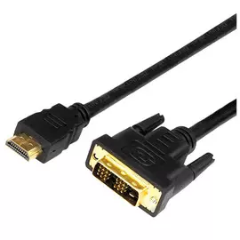 кабель DVI-D-HDMI 2.0 REXANT 17-6304 с фильтрами 2,0м черный