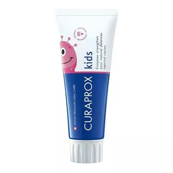 Паста зубная для детей старше 6 лет со вкусом арбуза Kids Curaprox/Курапрокс 60мл