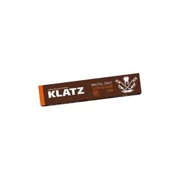 Паста зубная для мужчин Brutal only Бунтарский ром Klatz 75мл