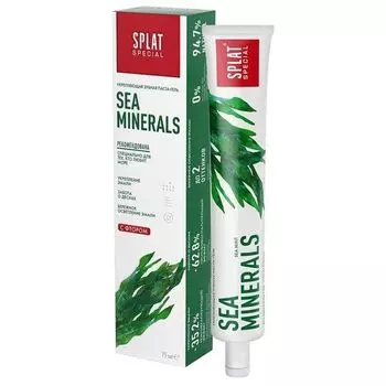 Паста зубная отбеливающая Sea Minerals Special Splat/Сплат 75мл