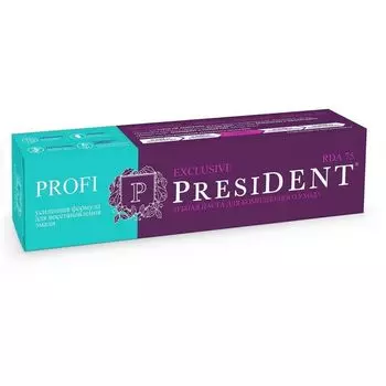 Паста зубная President/Президент Profi Exclusive 100мл