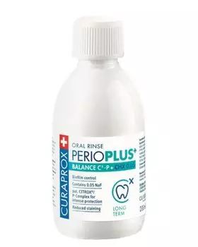 Жидкость-ополаскиватель для полости Balance Perio Plus Curaprox/Курапрокс фл. 200мл (PPB205)