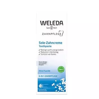 Паста зубная солевая Weleda/Веледа туба 75мл (9809)