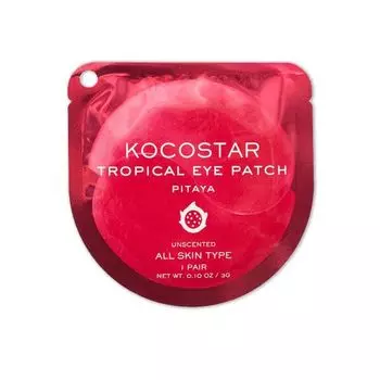 Патчи для глаз гидрогелевые Тропические фрукты Питахайя Kocostar 2шт