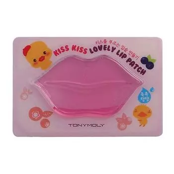 Патчи гидрогелевые для губ Kiss kiss lovely lip patch TONYMOLY 9г