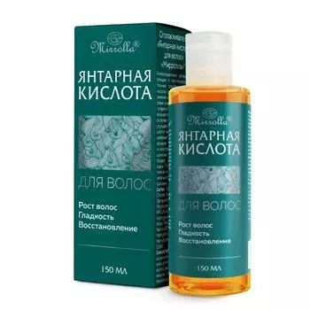Ополаскиватель для волос янтарная кислота Mirrolla/Мирролла 150мл