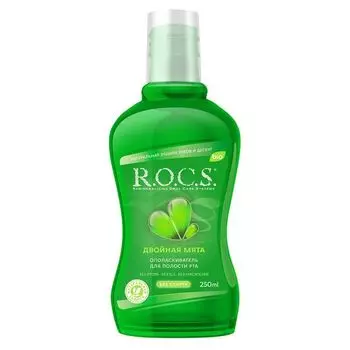 Ополаскиватель R.O.C.S. (Рокс) для полости рта Двойная мята 250 мл