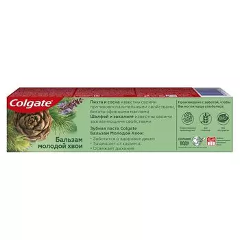 Паста зубная бальзам молодой хвои Colgate/Колгейт 100мл