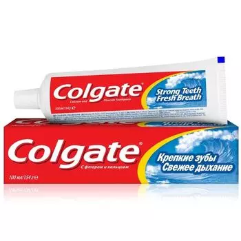 Паста зубная свежее дыхание и крепкие зубы Colgate/Колгейт 100мл