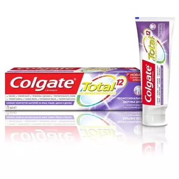 Паста зубная здоровье десен Pro Total 12 Colgate/Колгейт 75мл