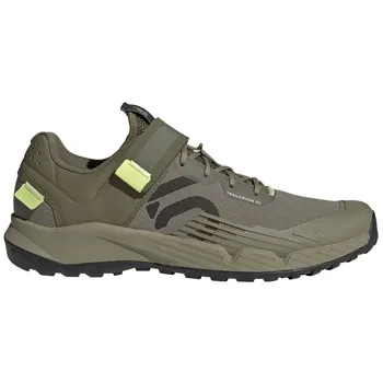 Мужские велотуфли 5.10 TRAILCROSS с шипами Adidas, зеленый