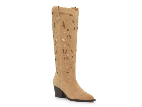 Сапоги Sadie Wide Calf Cowboy Boot Crown Vintage, светло-коричневый