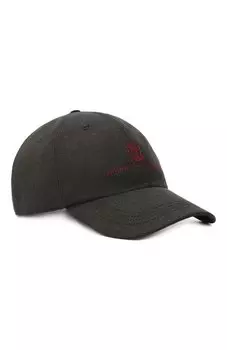 Шерстяная бейсболка Brunello Cucinelli