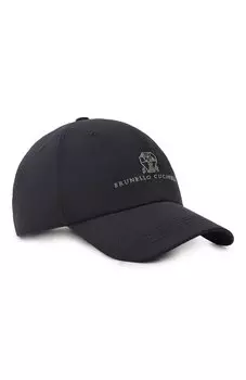 Шерстяная бейсболка Brunello Cucinelli