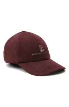 Шерстяная бейсболка Brunello Cucinelli