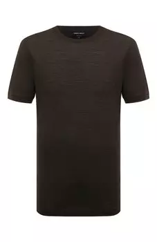 Шерстяная футболка Giorgio Armani