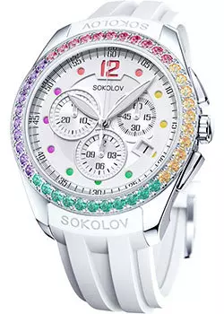 fashion наручные женские часы Sokolov 149.30.00.008.02.06.2. Коллекция Gran Turismo
