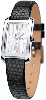 fashion наручные женские часы Sokolov 156.30.00.000.01.01.2. Коллекция Flirt