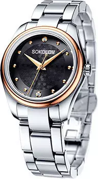 fashion наручные женские часы Sokolov 158.01.71.000.03.01.2. Коллекция Unity