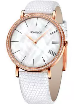 fashion наручные женские часы Sokolov 210.01.00.001.02.02.2. Коллекция Harmony