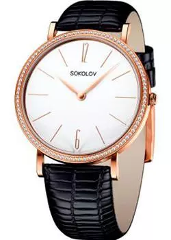 fashion наручные женские часы Sokolov 210.01.00.100.05.01.2. Коллекция Harmony