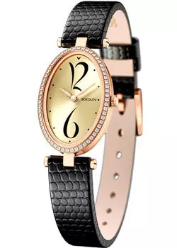 fashion наручные женские часы Sokolov 236.01.00.100.06.01.2. Коллекция Allure