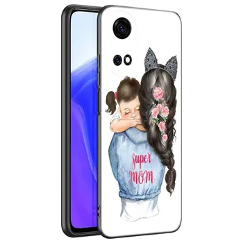 Чехол для телефона Super Mom Baby Girl Boy для Huawei Honor 70 90 Lite X40 GT X50 i X5 + X6A X6S X7A X8A X8B X6 X7 X8 X9 4G X9A X9B 5G Honor X50i 5G