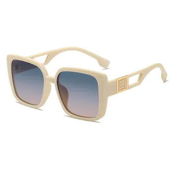Simple Light Luxury Women S Sunglasses Fashion Sunglasses Large Frame Polarizing Glasses Women S High-End Glasses