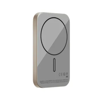 Внешний аккумулятор Momax Q.MAG X MagSafe 5000mAh 15W (натуральный титан) (IP116AE)