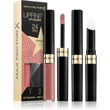 Max Factor, Lipfinity Rising Stars, стойкая жидкая губная помада с бальзамом, оттенок 80 Starglow