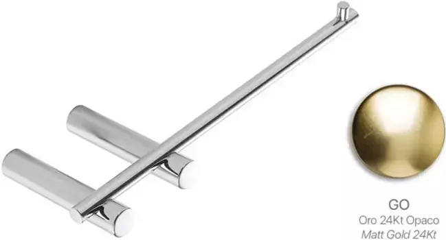 Держатель туалетной бумаги Stil Haus Hashi HS11(18) золотой матовый
