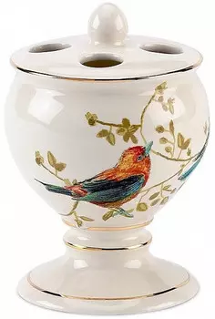 Держатель зубных щеток Avanti Gilded Birds 11984B