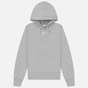 Женская толстовка Nike Phoenix Fleece Hoodie, цвет серый, размер M