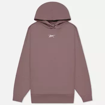 Женская толстовка Reebok Lux Oversized Hoodie, цвет коричневый, размер M