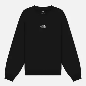 Женская толстовка The North Face Essential Oversized Crew, цвет чёрный, размер M