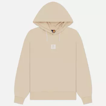 Женская толстовка Timberland Stack Logo Loop Back Hoodie, цвет бежевый, размер S