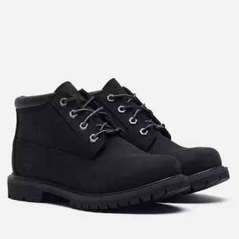 Женские ботинки Timberland Nellie Mid Waterproof Chukka, цвет чёрный, размер 38.5 EU