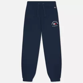 Женские брюки Tommy Jeans Relaxed Timeless Tommy 1 Sweat, цвет синий, размер S