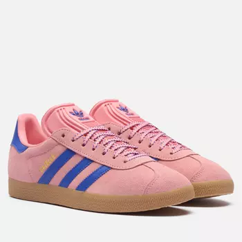 Женские кроссовки adidas Originals Gazelle, цвет розовый, размер 39.5 EU