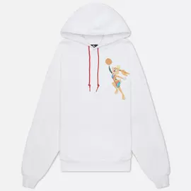 Женская толстовка Converse x Space Jam A New Legacy Hoodie, цвет белый, размер S