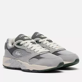 Женские кроссовки Lacoste Storm 96 Vintage Suede, цвет серый, размер 39.5 EU