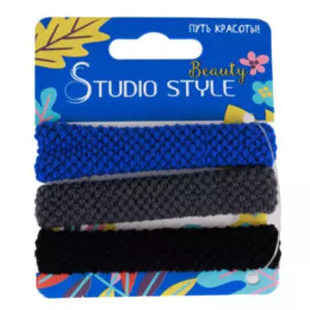 Набор резинок для волос Studio Style волна, 3 шт