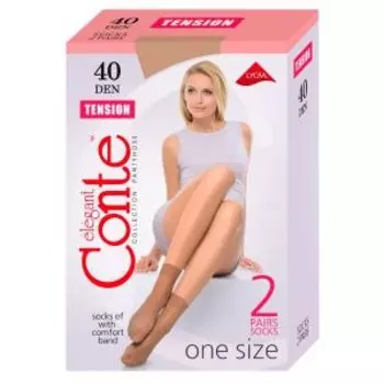 Носки женские Conte Elegant Tension, 40 den, 23 размер