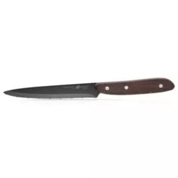 Нож для нарезки Apollo genio Black Star, 12 см нерж. сталь/дерево