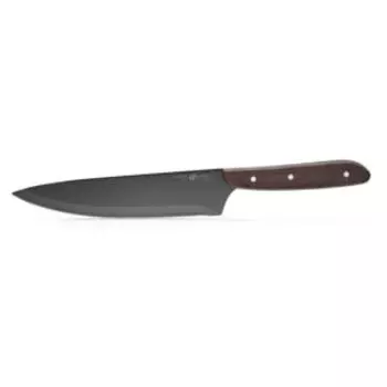Нож поварской Apollo Genio BlackStar, 19 см, нерж. сталь/дерево