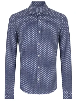 Рубашка Slim Fit с принтом PAUL & SHARK