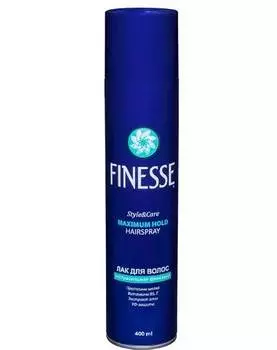 Finesse Лак для волос экстрасильной фиксации, 400 мл (Finesse, Стайлинг)