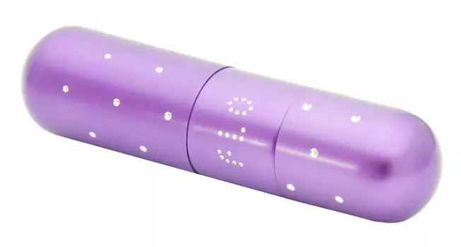 Flo Атомайзер FLO Crystal Effect Purple, Пурпурный, 5 мл (Flo, Atomizer)