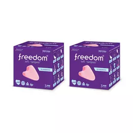 Freedom Набор-сдвойка "Тампоны гигиенические Normal", 2 х 3 шт (Freedom, Тампоны)