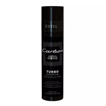 Estel Шампунь для волос и тела Carbon Turbo, 250 мл (Estel, Alpha homme)